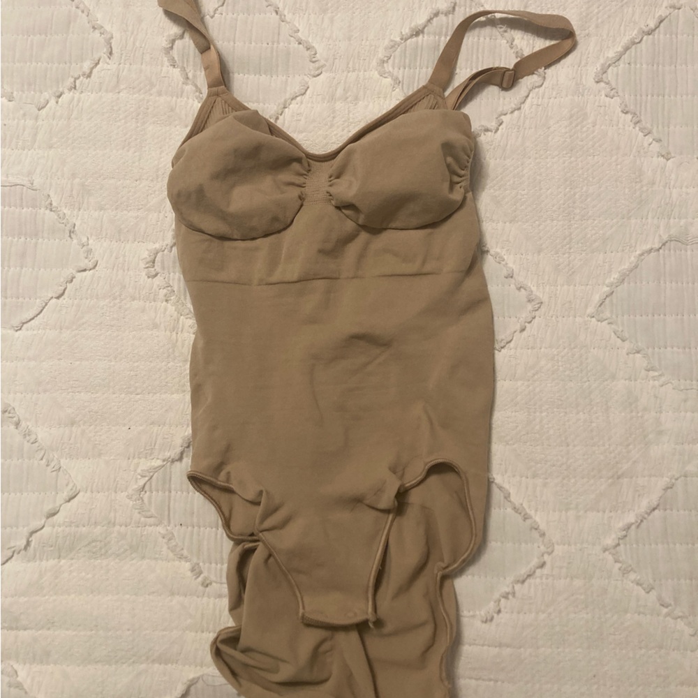 Tan Skims Bodysuit